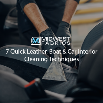 7 quick leather, boat & car interior cleaning techniques