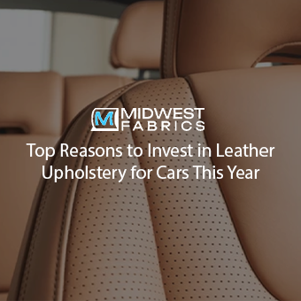 Top Reasons to Invest in Leather Upholstery for Cars This Year