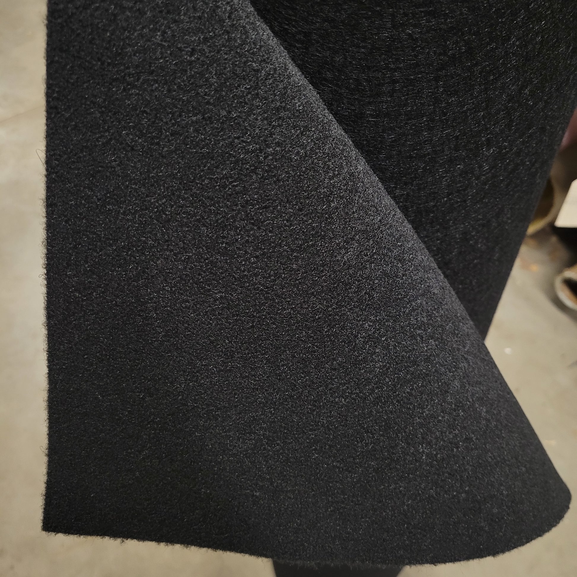 Ez Flex Black Trunk Liner GM 990: Durable, black carpeted trunk liner for superior protection.