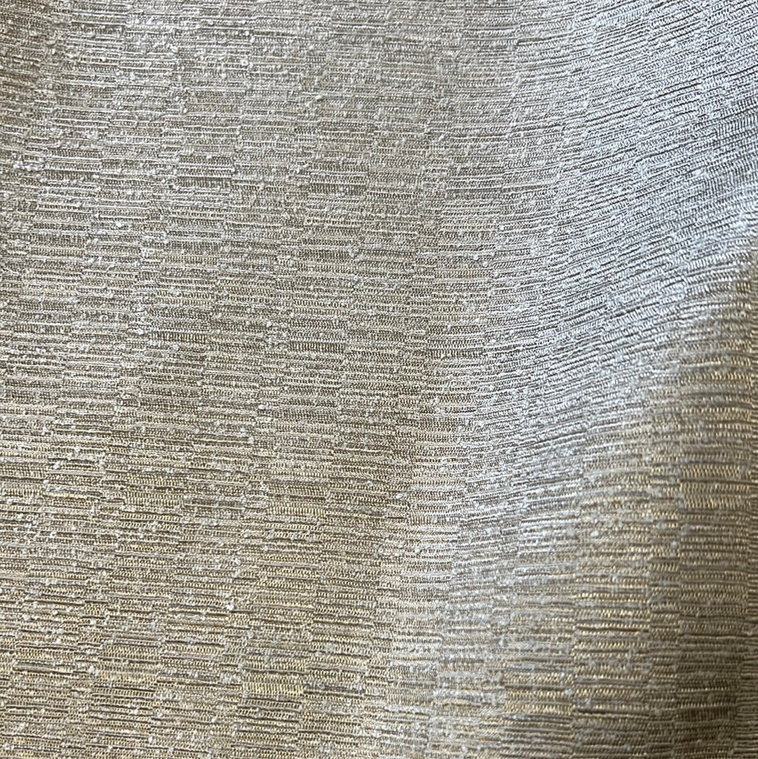 1901 Limelight Platinum fabric swatch: luxurious, textured metallic silver upholstery material.
