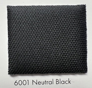SL6001 Neutral Black headliner fabric swatch: close-up showing texture.