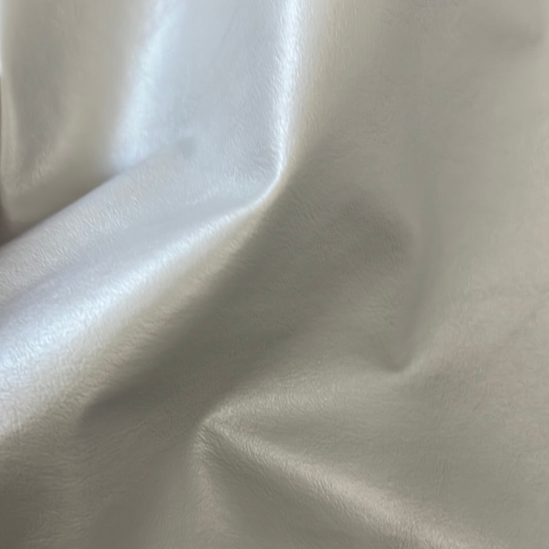 Light gray marine-grade vinyl with subtle texture, ideal for upholstery.