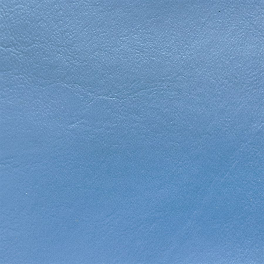 Seascape Classic Blue marine vinyl sample: textured, light blue upholstery material.