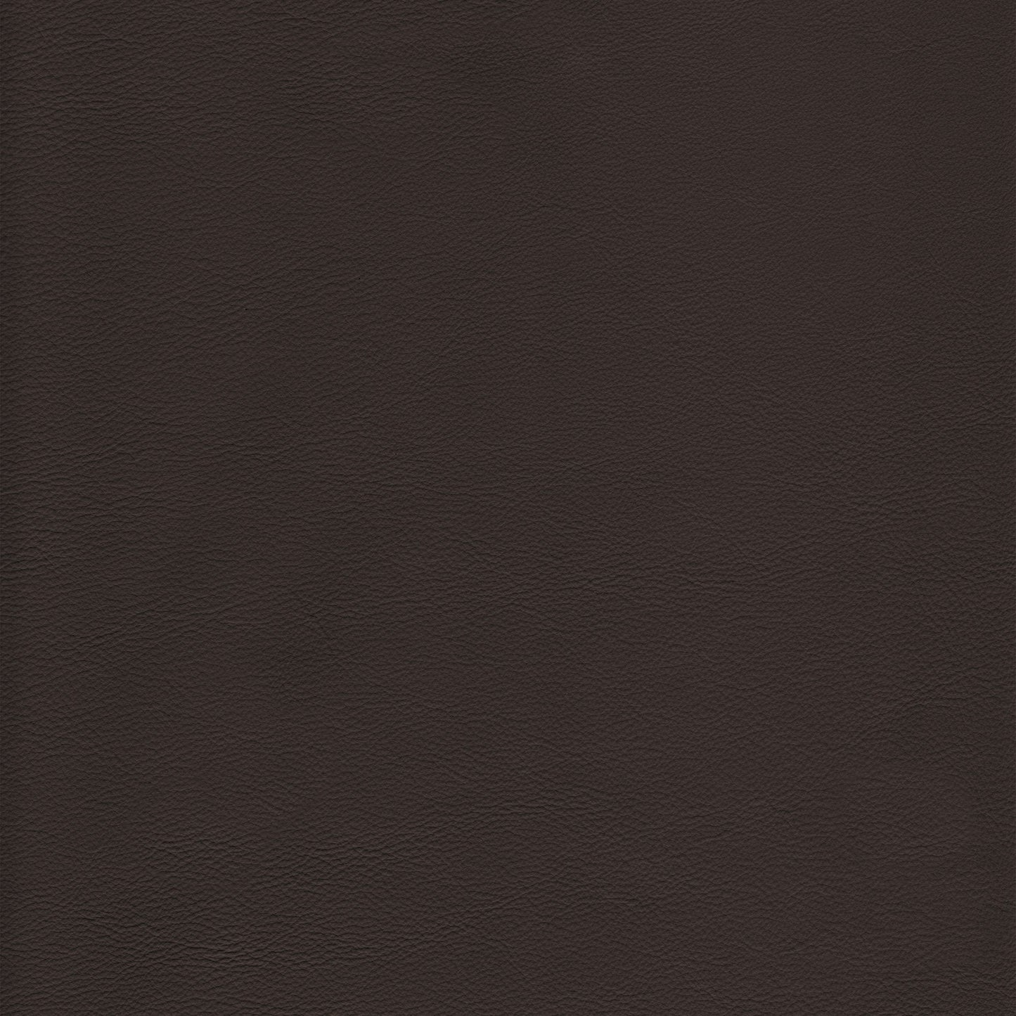 Lena 2500 Pewter leather swatch: rich, dark brown textured vinyl.