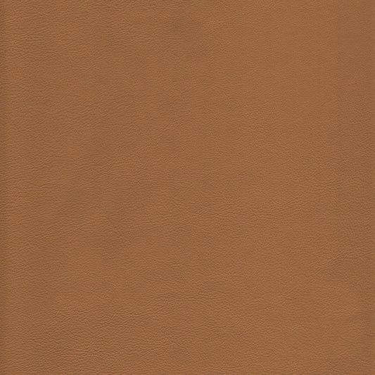 Lena 3328 Camel leather swatch: rich camel brown textured hide.