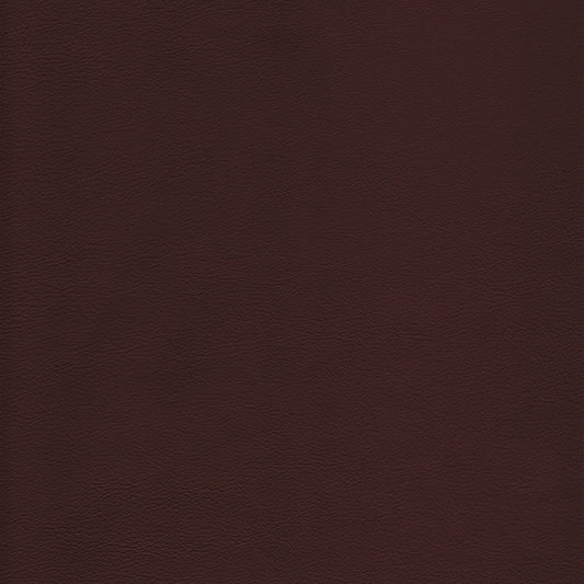 Lena 3368 Chateau: Deep brown textured leather swatch.