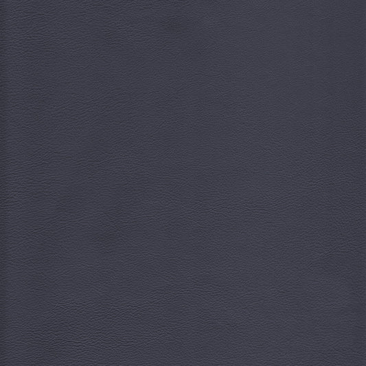 Lena 5158 Oceano leather swatch: Deep ocean blue, full-grain texture.