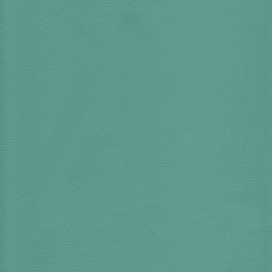 Lena 9188 Acqua leather swatch: textured teal upholstery fabric.