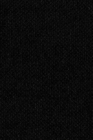 Sherpa Black Tweed Fabric (904): Close-up of rich black textured tweed.