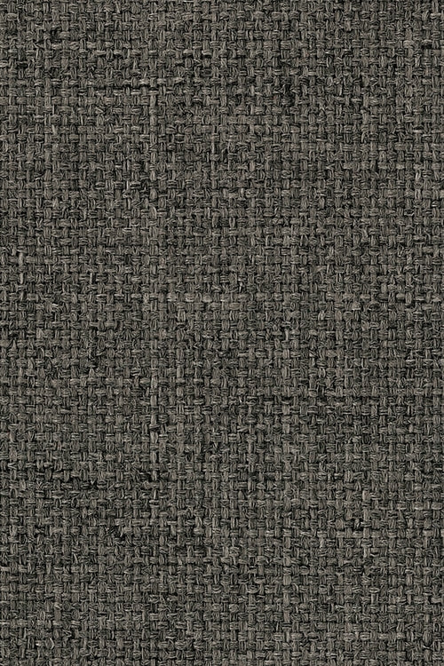 Sherpa Grey Heather Tweed Fabric (895): Close-up of textured grey upholstery fabric.