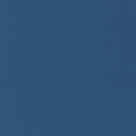 Sierra 307 Ocean textured leather swatch in deep blue.