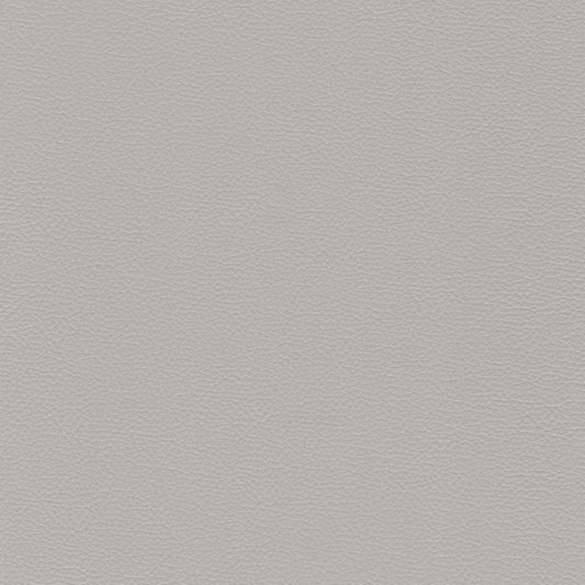 Sierra 316 Mist leather upholstery texture sample: light grey, pebbled finish.
