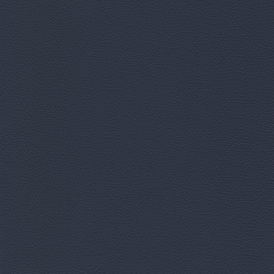Sierra 344 Baltic leather swatch: Deep navy blue textured upholstery fabric.