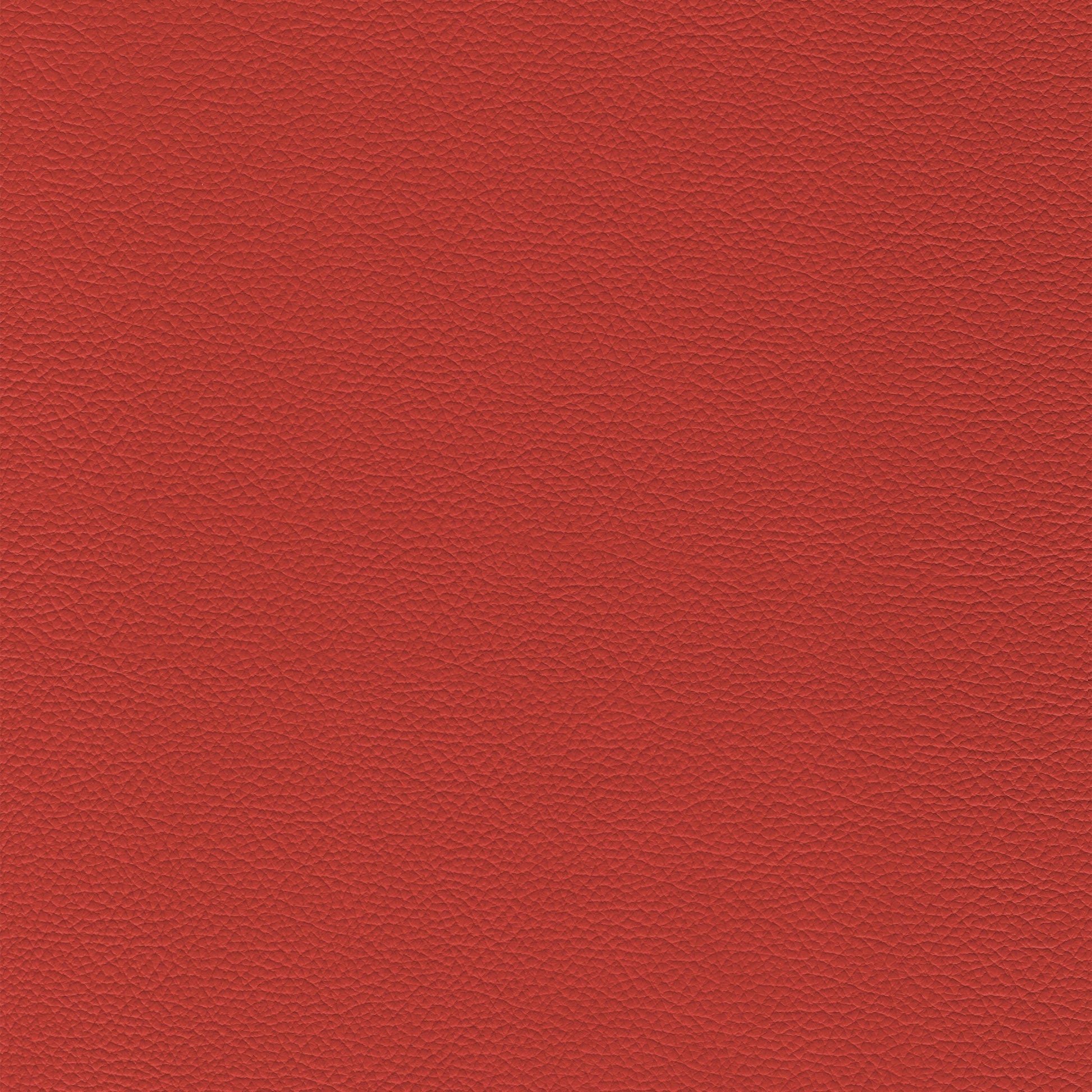 Sierra 387 Campari leather sample: textured red upholstery fabric