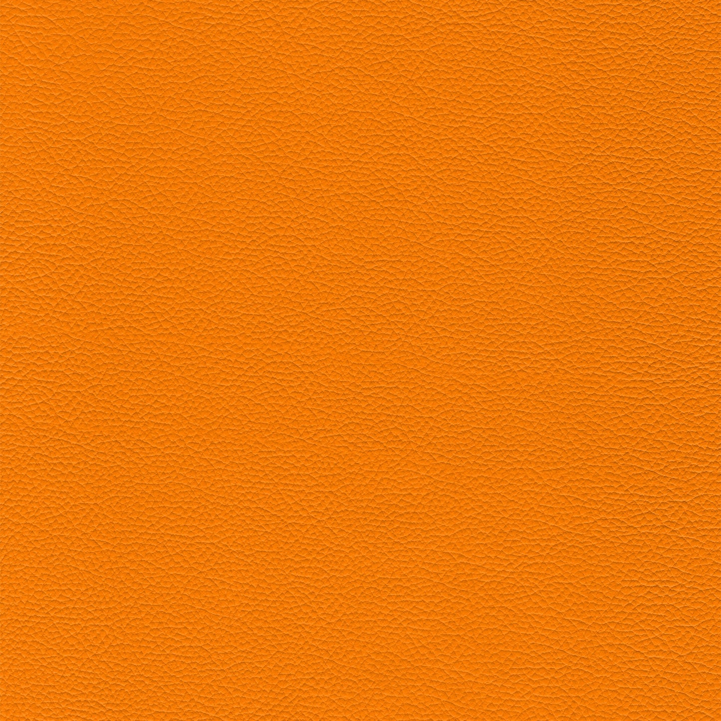 Sierra 388 Ginger textured leather swatch, vibrant orange.