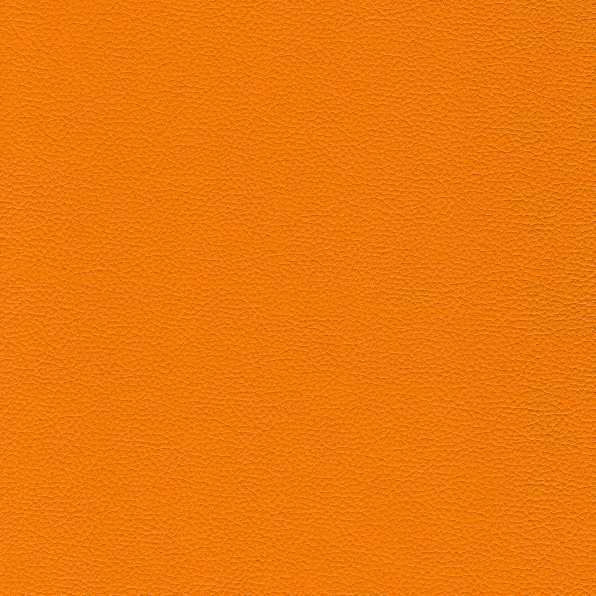 Sierra 388 Ginger textured leather swatch, vibrant orange.