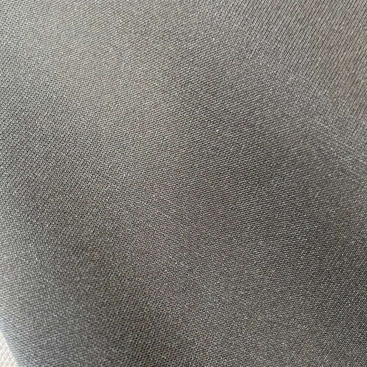 1873 Hydro Ebony fabric swatch: dark gray, fine weave, smooth texture.