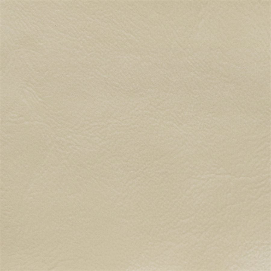 Seascape Sand Marine Vinyl: Cream textured vinyl fabric swatch.
