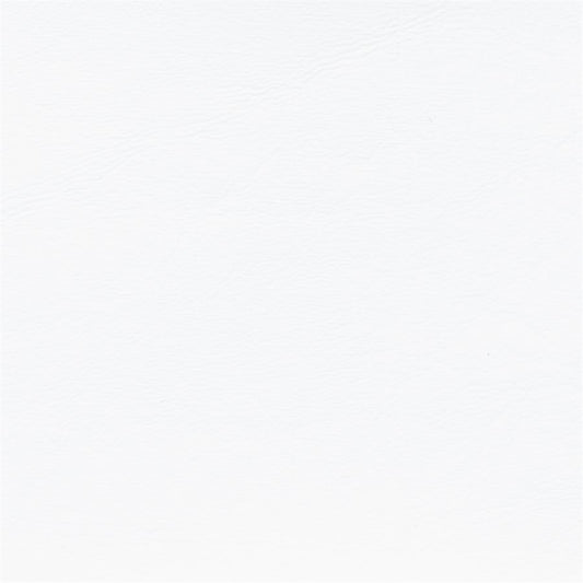 Seascape White Marine Vinyl: smooth, textured white vinyl fabric sample.