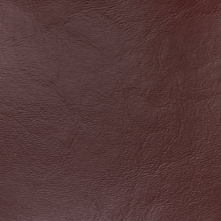 Seascape Wine Marine Vinyl: Deep maroon textured vinyl fabric sample.