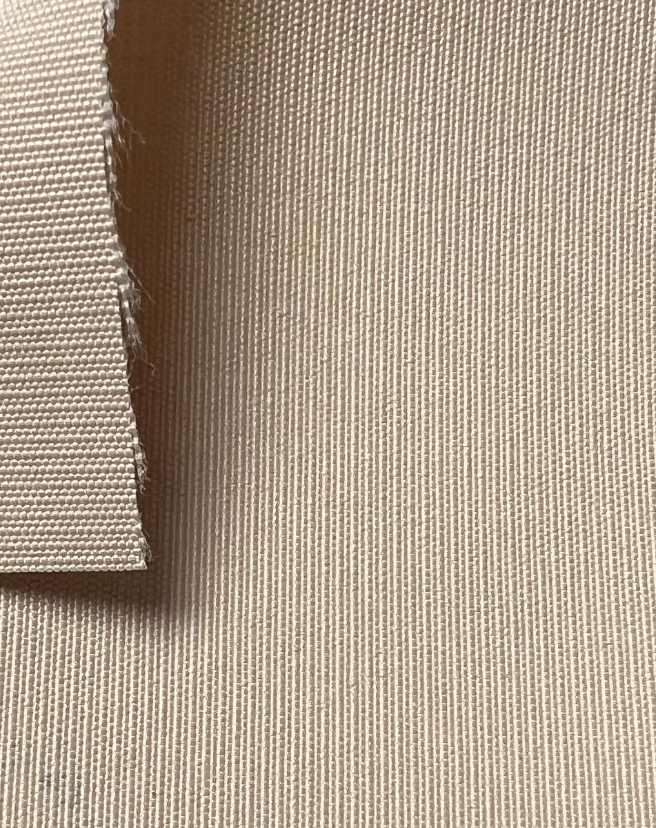 01847 Toast Outdoor Fabric: Beige, textured outdoor upholstery fabric sample.