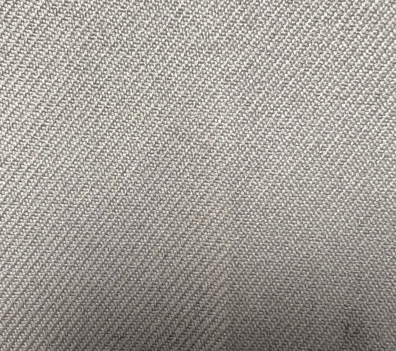 Everest II Lt Titanium fabric swatch: Close-up of light gray, textured weave.