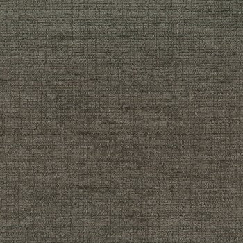 Culp Contract Warrington Smoke upholstery fabric swatch: dark gray textured weave.