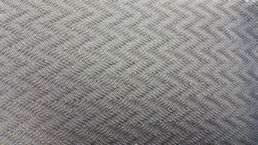 Ring 1112 Charcoal Highway Chatham fabric: herringbone weave in charcoal grey.