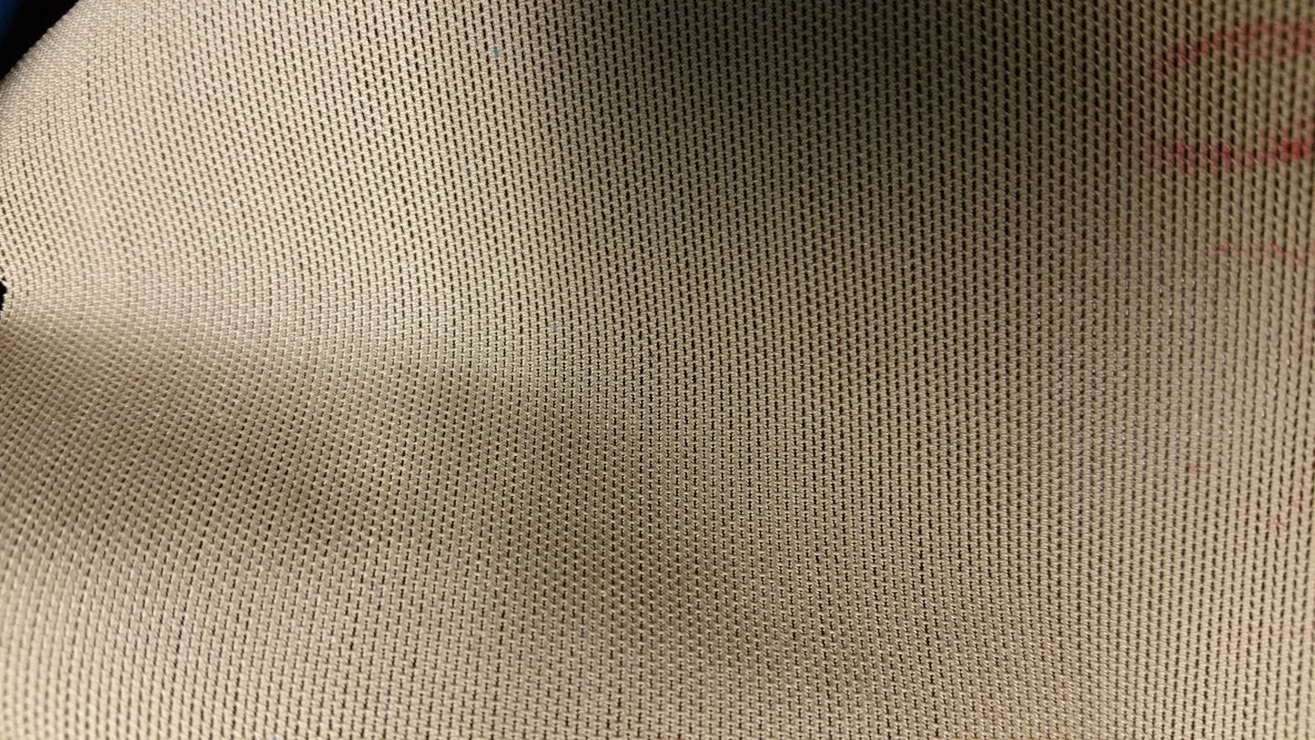 Beige Ring 1280 stretch mesh fabric swatch