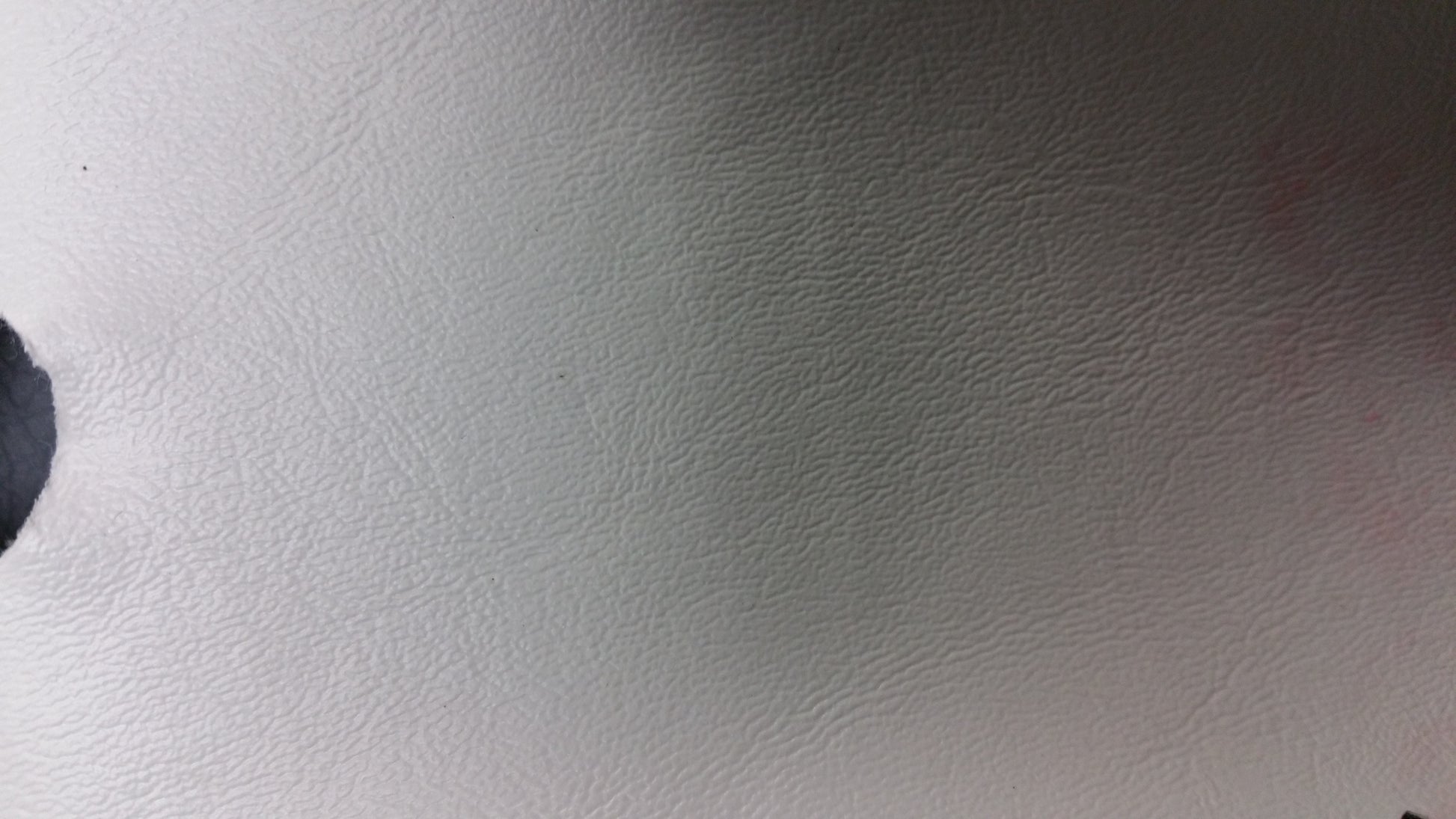 Ring 3403 Smooth Sailing White Vinyl: textured white vinyl fabric sample