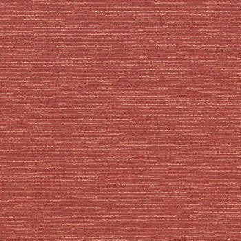 Culp Contract Fandango Apple fabric swatch: rich red with subtle gold accents.