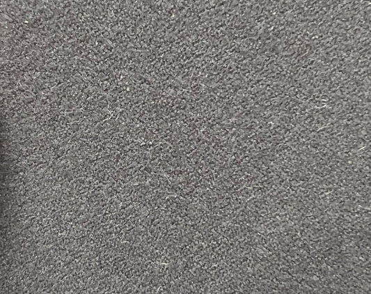 8067 Lori DK Dusk fabric swatch: Dark gray, textured suede-like material.