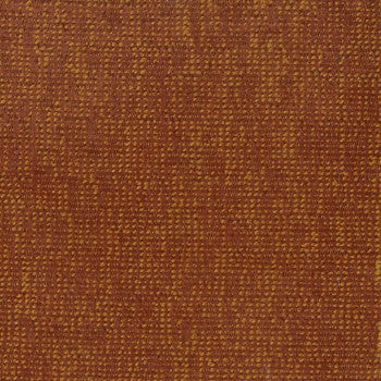 Culp Contract Swanky Pumpkin fabric swatch: rich burnt orange upholstery textile with subtle textured pattern.
