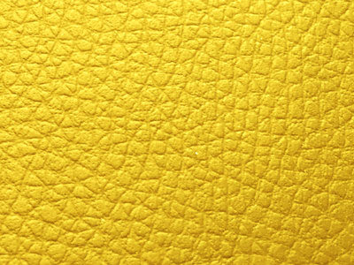 Apollo Hot Sun textured yellow leather swatch