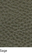 Asiago Sage Premium Leather in sage green