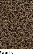 Beaver Creek Palomino Premium Leather: rich brown, textured leather swatch.