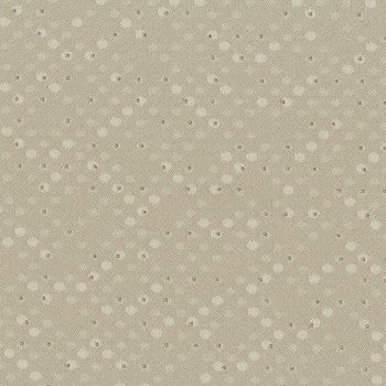 Beige Benday Chalk fabric with subtle textured dots.