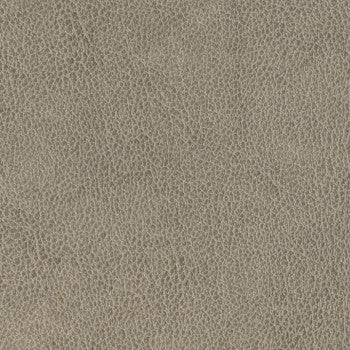 Bravo Ash polyester/polyurethane upholstery fabric swatch, taupe grey texture.