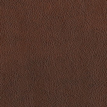 Bravo Mahogany Polyester/Polyurethane fabric swatch: rich brown, textured finish.
