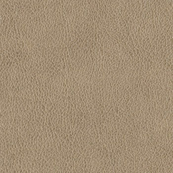 Taupe Bravo Mushroom fabric swatch showing textured, leather-like appearance.