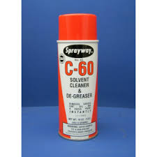 Sprayway C-60 Solvent Cleaner & Degreaser aerosol can