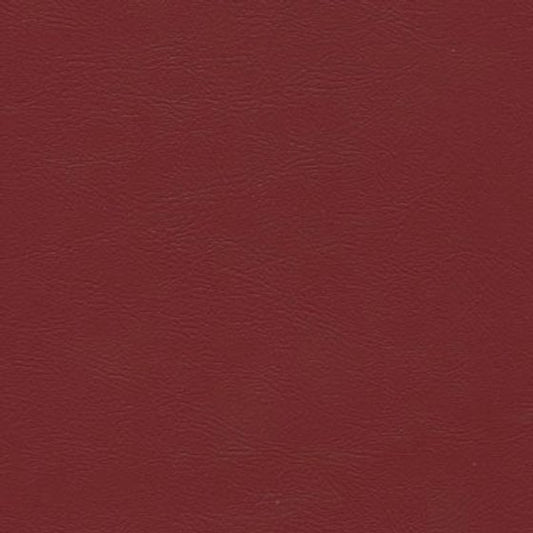Sierra Carmine ESS-5198 vinyl fabric swatch, deep red.