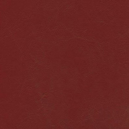 Wallaby Carmine WAS-5213 vinyl fabric swatch, deep red color.