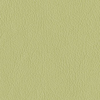 Castillo Honeydew Contract Polyurethane Fabric swatch: light green, textured polyurethane upholstery fabric.