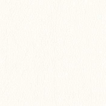 Castillo White Contract Polyurethane Fabric: Durable, easy-clean upholstery fabric in a smooth, off-white finish.