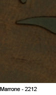 Celtico Marrone 2212 Premium Leather: Rich brown, textured leather sample.