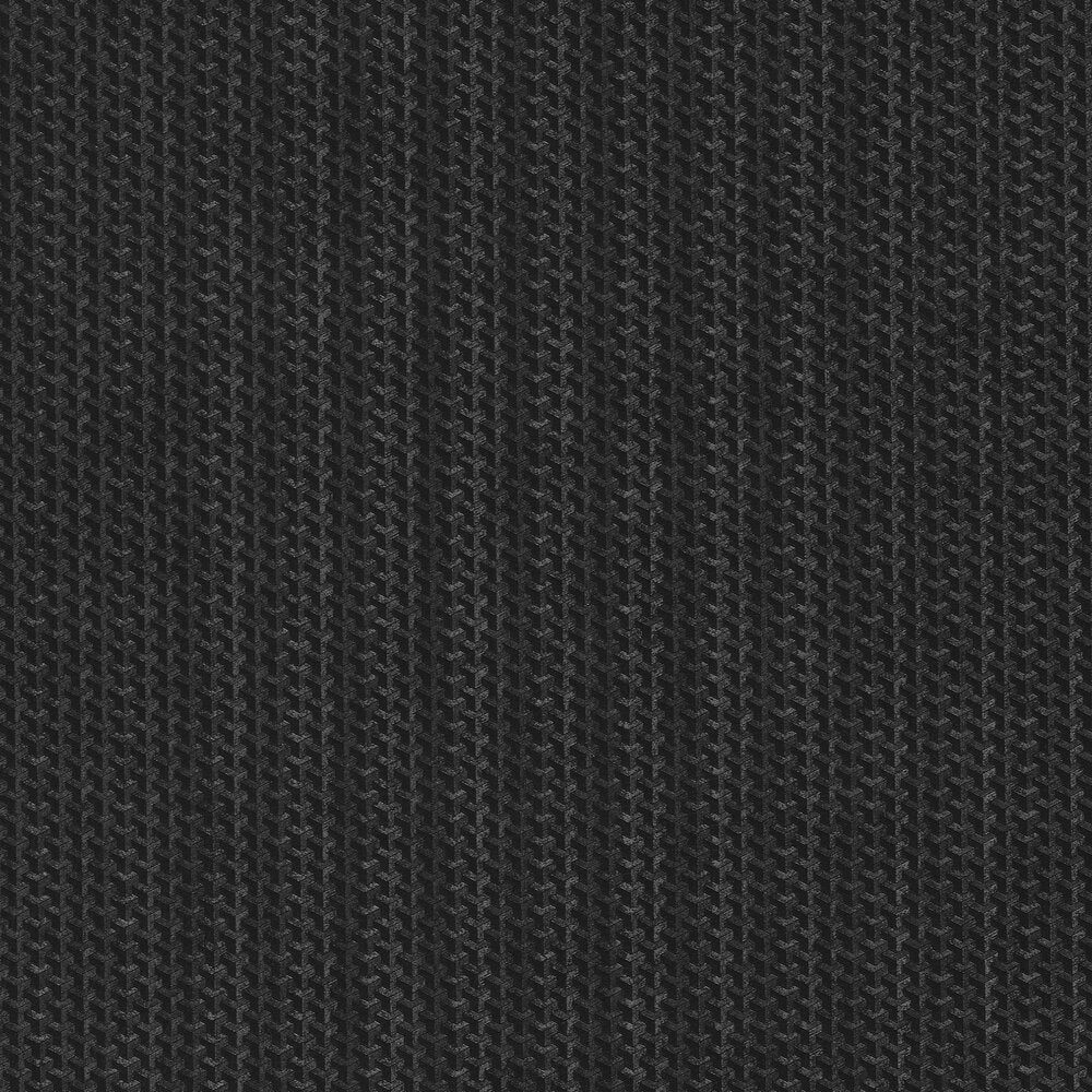 Chainmaille Black fabric texture: dark gray, intricate woven pattern.