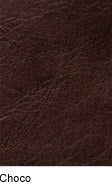 Concrete Choco Premium Leather: rich dark brown textured leather.