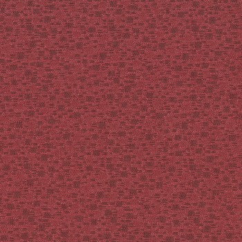 Culp Critic's Choice Raspberry fabric swatch: deep red, textured upholstery material.
