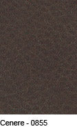 Dakar Cenere 0855 premium leather texture swatch, dark brown.